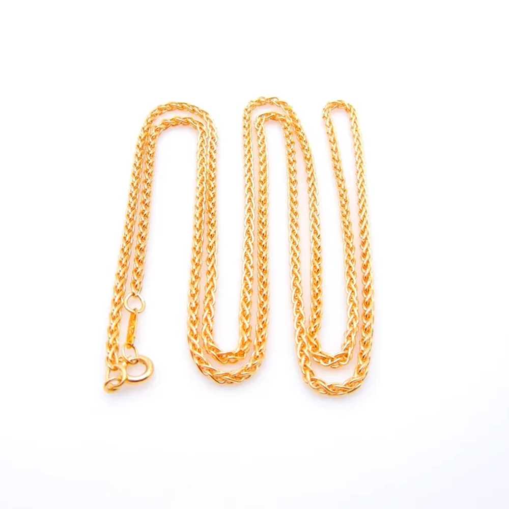 Tiffany & Co. 18K Yellow Gold Rope Chain - 30 Inc… - image 2