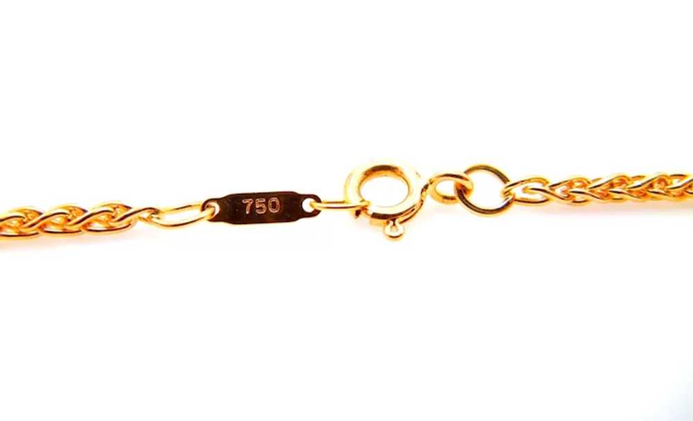 Tiffany & Co. 18K Yellow Gold Rope Chain - 30 Inc… - image 5