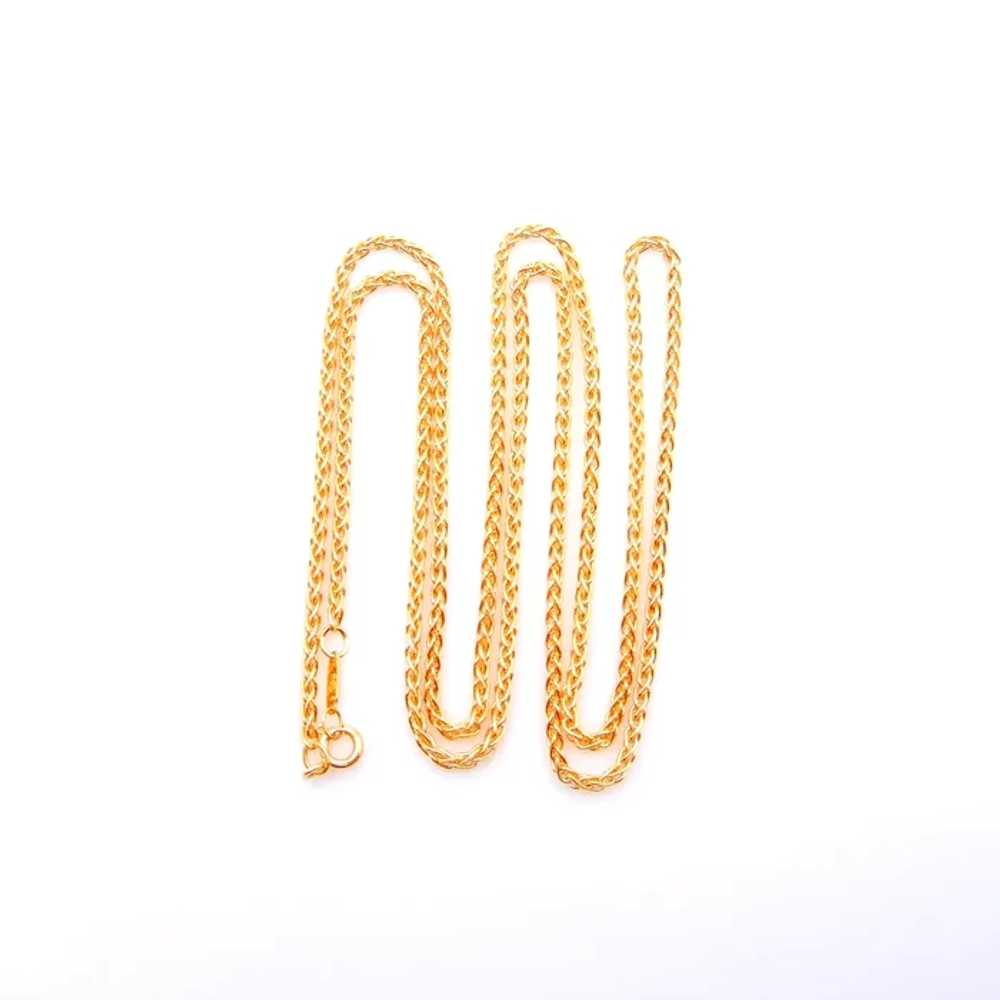 Tiffany & Co. 18K Yellow Gold Rope Chain - 30 Inc… - image 9