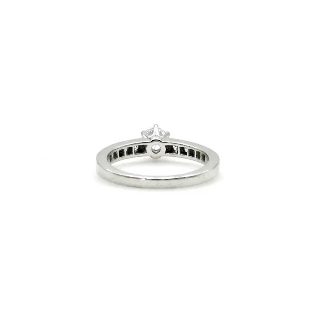 Tiffany & Co. Platinum Diamond Engagement Ring - … - image 2