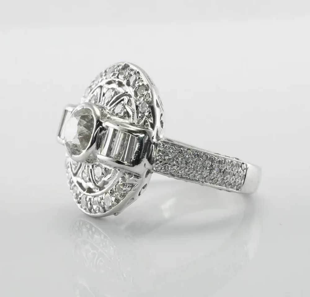 William Goldberg Diamond Ring Vintage Platinum 2.… - image 7