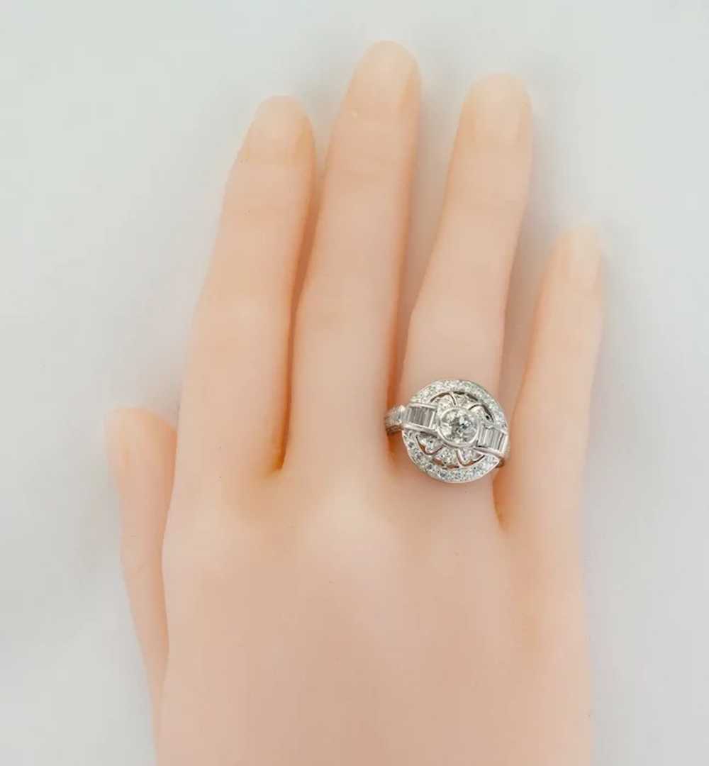 William Goldberg Diamond Ring Vintage Platinum 2.… - image 8