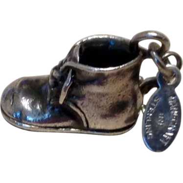 Dancraft Sterling Baby Shoe Bootie Charm