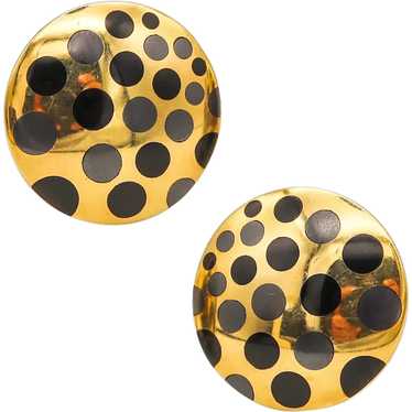 Angela Cummings Studios Geometric Clip Earrings I… - image 1