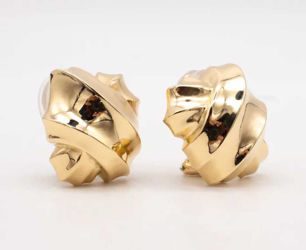 Angela Cummings 1984 Studio rare geometric earrin… - image 2