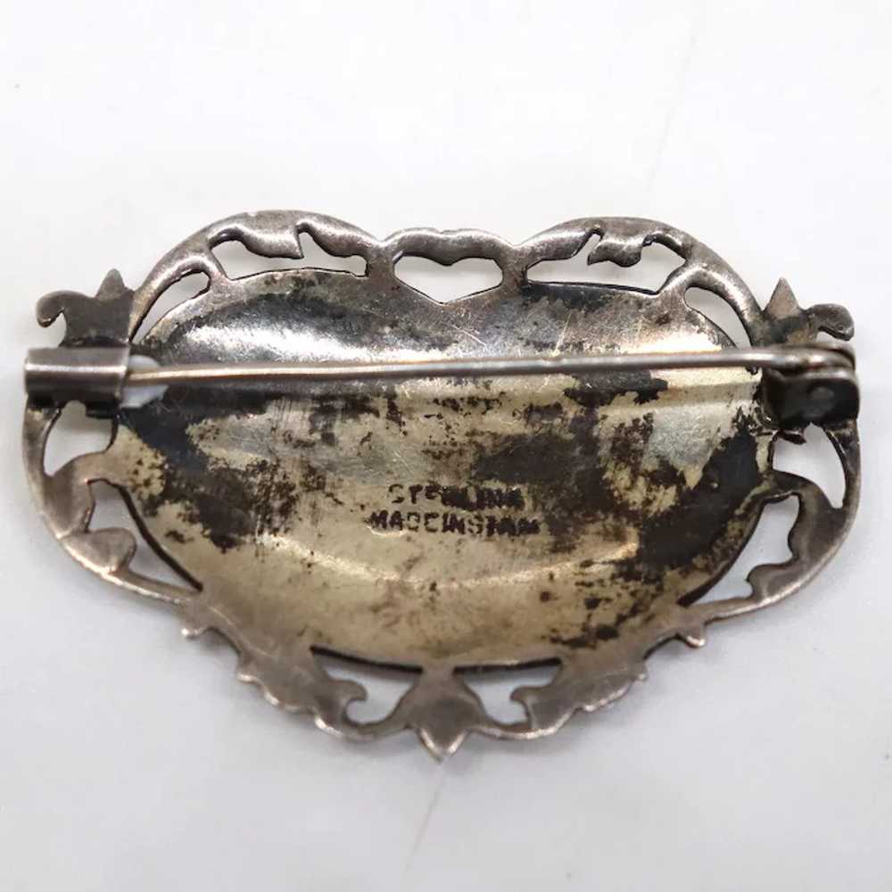 Collection of Vintage Thai/Siam Silver Nielloware… - image 8