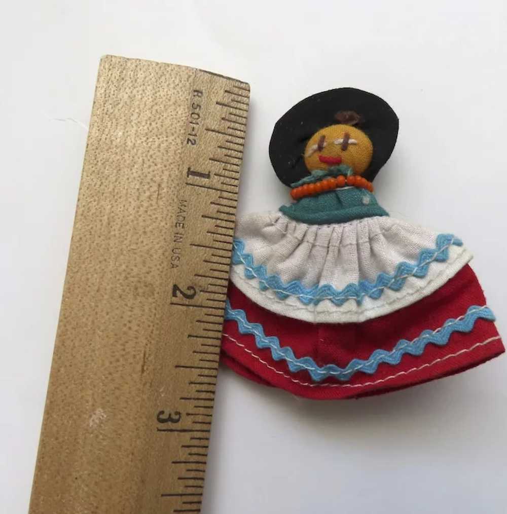Vintage Seminole Native American Cloth Doll Pin B… - image 5