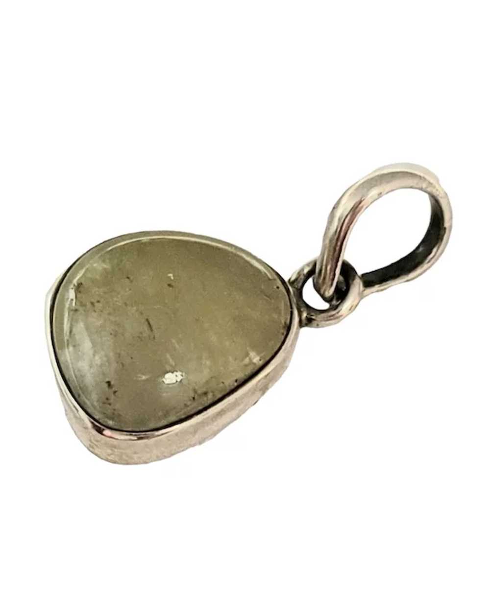 Sterling Silver 925 Stone Drop  Pendant - image 5