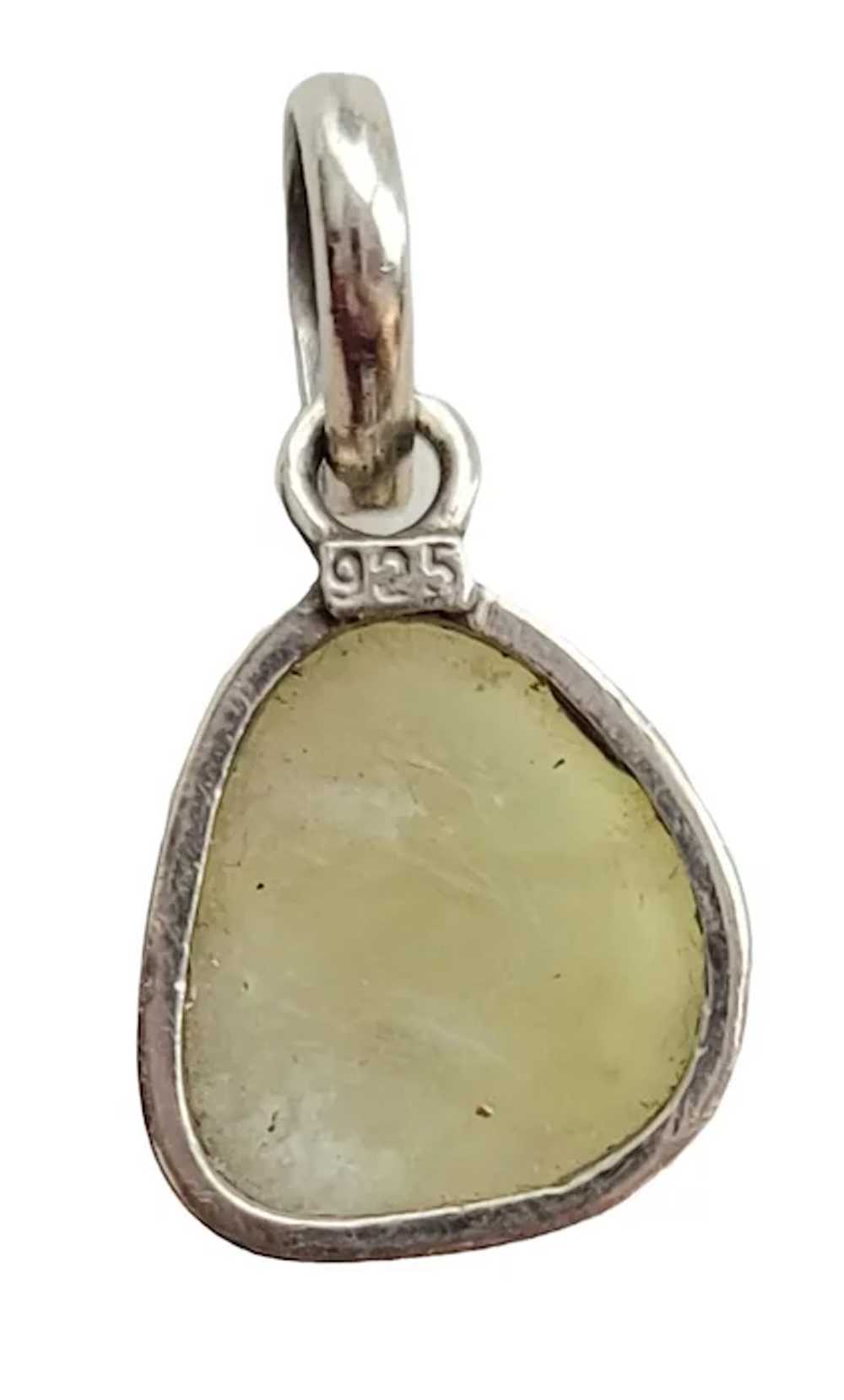 Sterling Silver 925 Stone Drop  Pendant - image 6