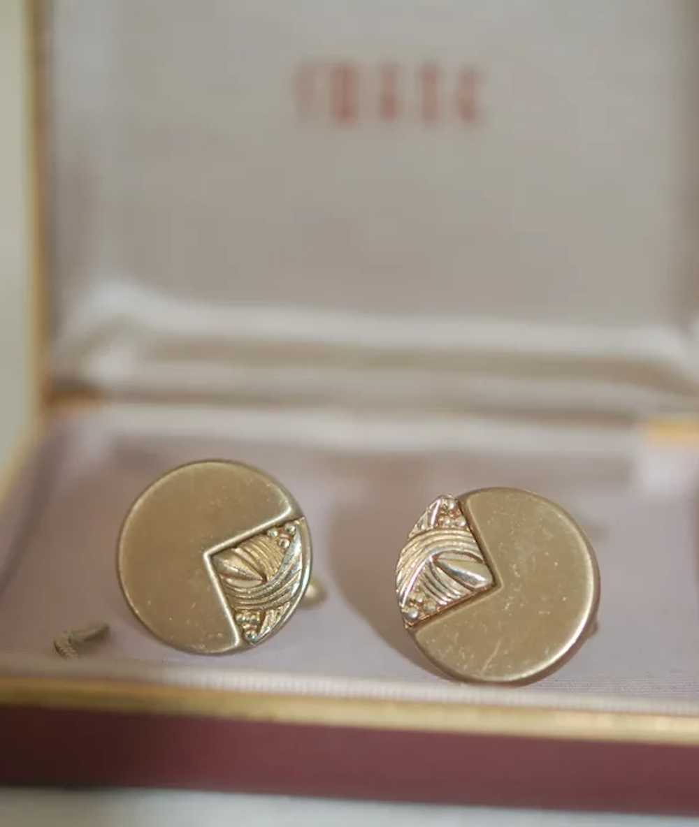 Swank Cuff Links in Orig Red Box - image 2