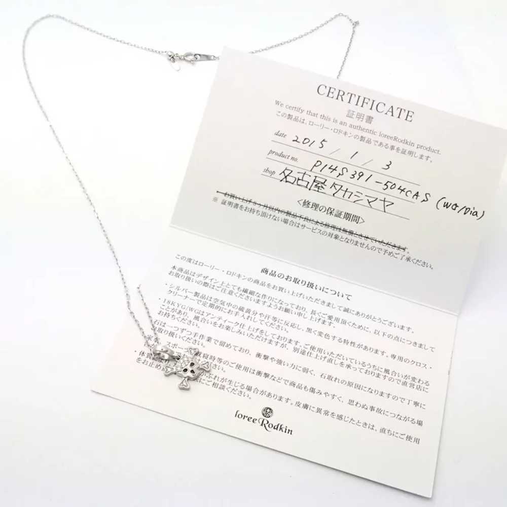 Authentic! Loree Rodkin 18k White Gold Diamond Sk… - image 10