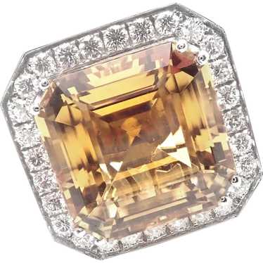 Authentic! Pasquale Bruni 18k White Gold Diamond C