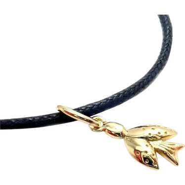 18K Black Leather Cord – Temple St. Clair