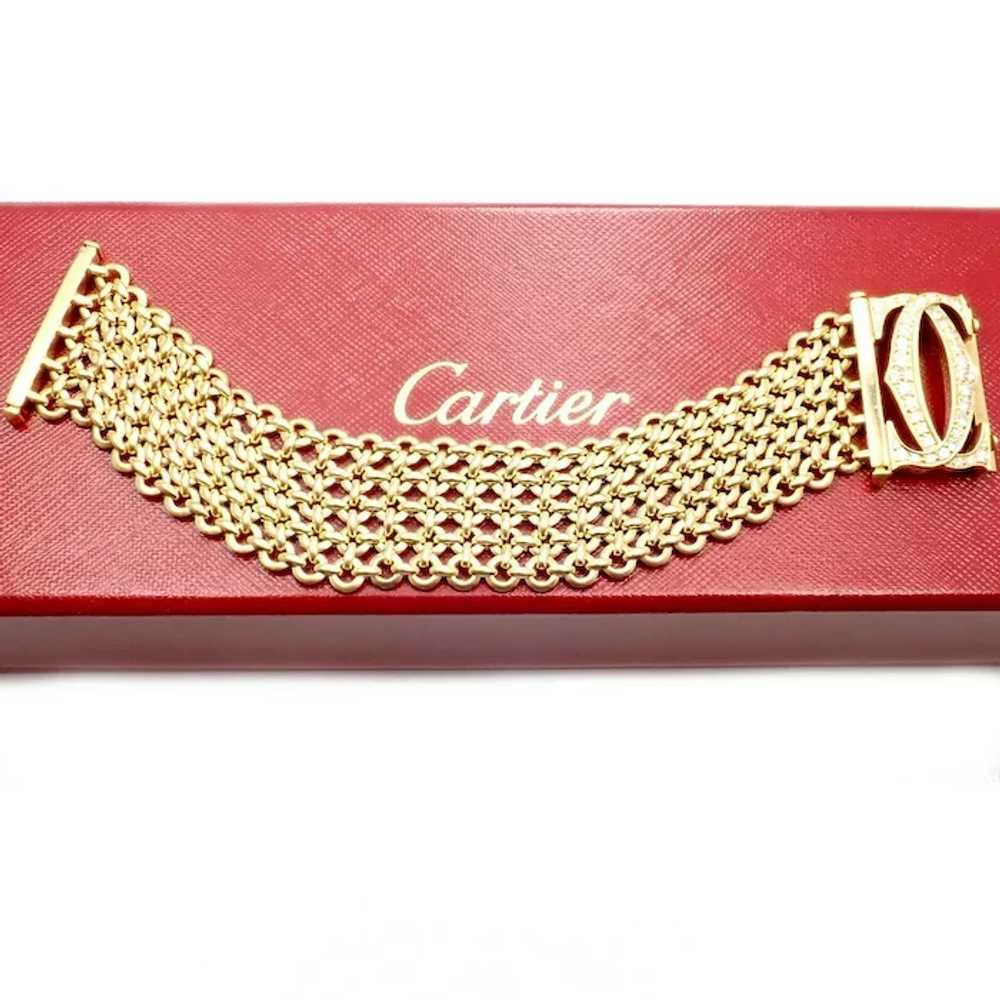 Authentic! Cartier Penelope 18k Yellow Gold Diamo… - image 3