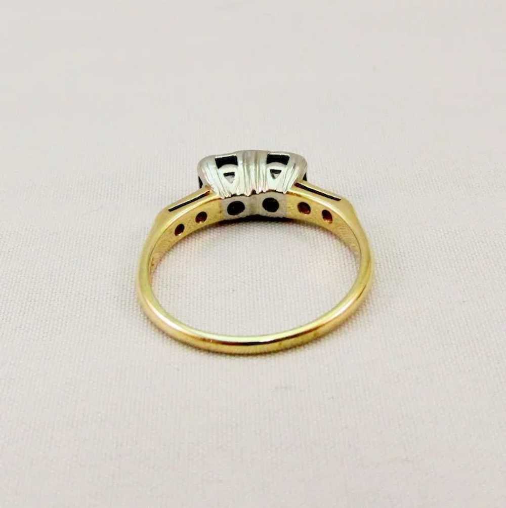 Vintage Double Diamond Ring - image 6
