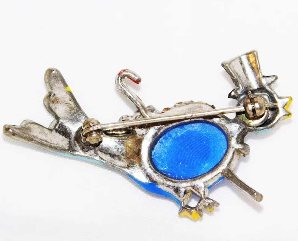 Mr. Bluebird brooch from the “Mr. and Mrs. Bluebi… - image 6