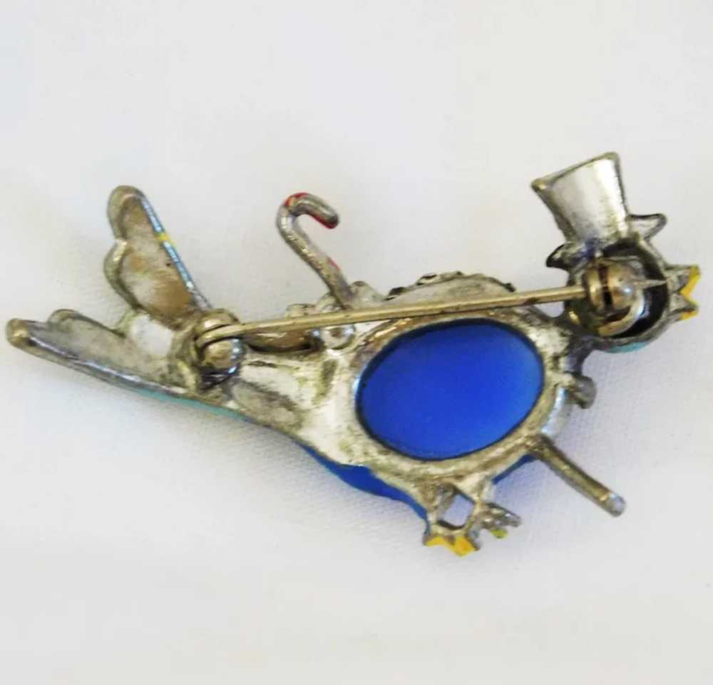 Mr. Bluebird brooch from the “Mr. and Mrs. Bluebi… - image 7