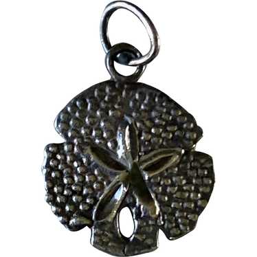 Sterling Silver Sand Dollar Charm - image 1