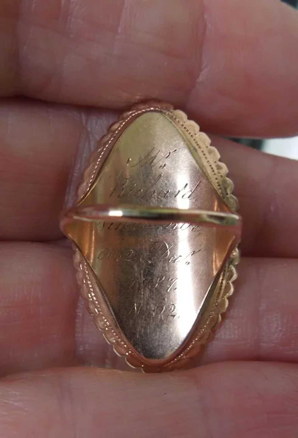 Memorial Jewelry, Mourning Jewelry, Ring, Georgian - image 4