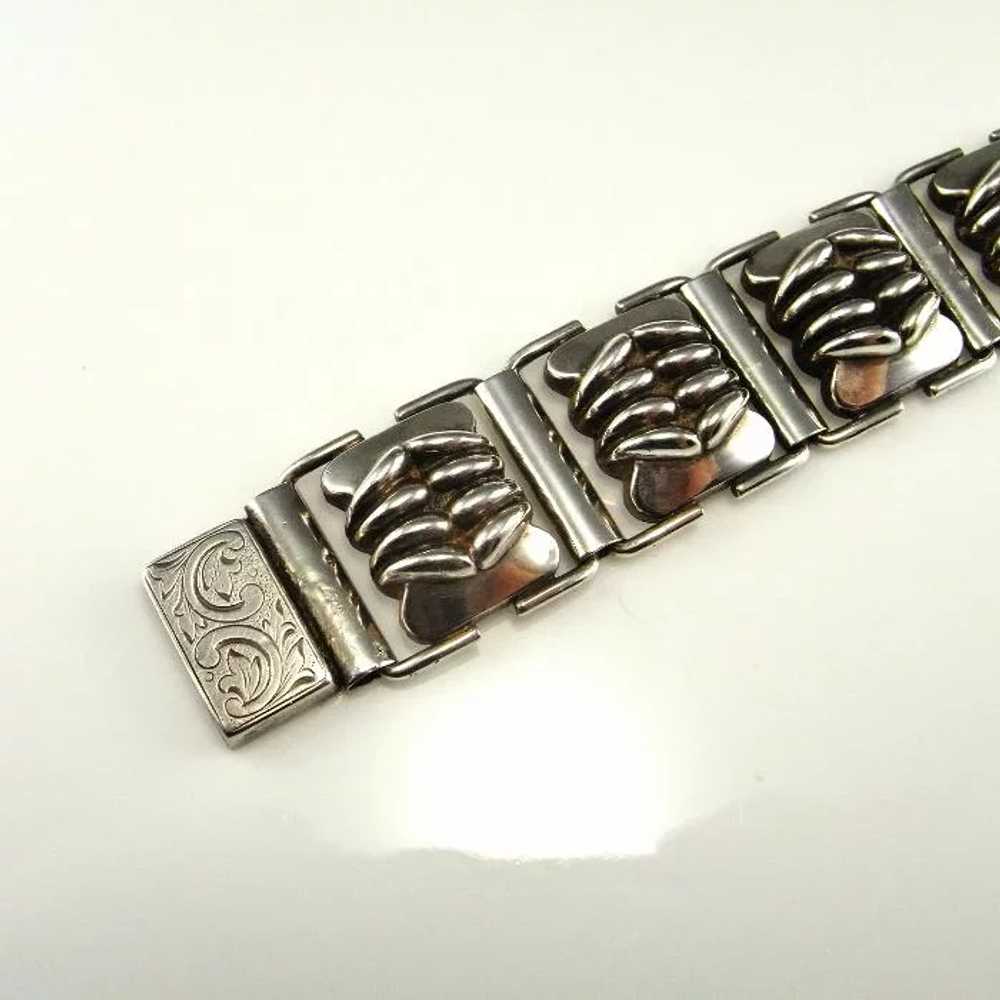 Art Deco Silver Bracelet Art Deco Silver Jewelry … - image 4