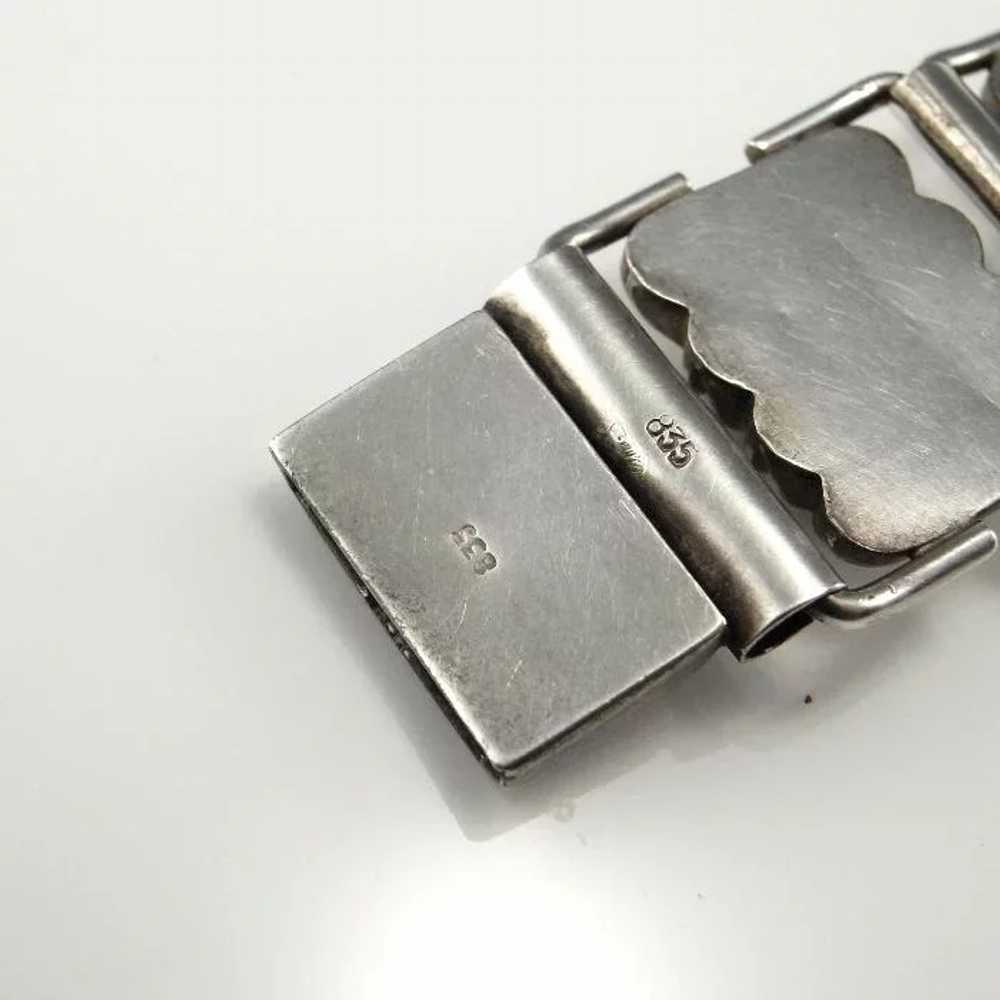 Art Deco Silver Bracelet Art Deco Silver Jewelry … - image 6