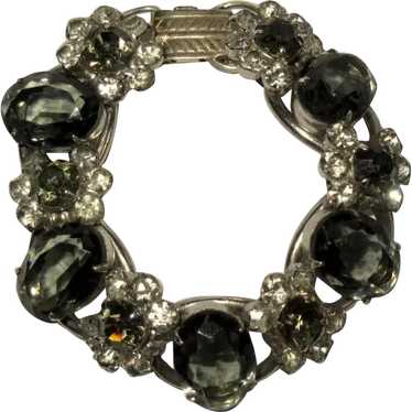 Juliana Rhinestone Bracelet, D & E, Vintage 60's - image 1