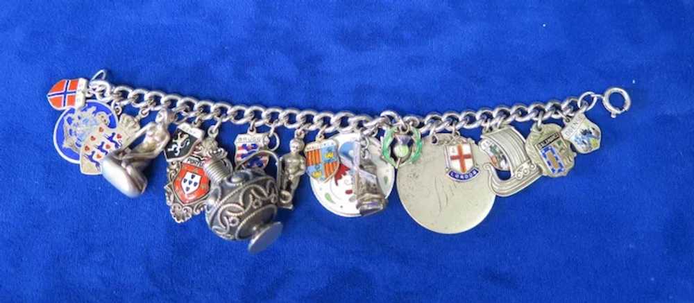 1950s Fully Loaded Silver Charm Bracelet – Butter Lane Antiques