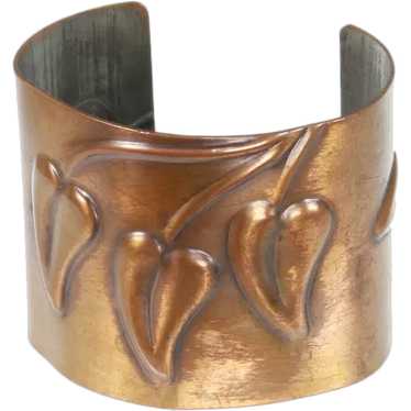 Rebajes Early Copper Cuff Bracelet – Modernist Re… - image 1