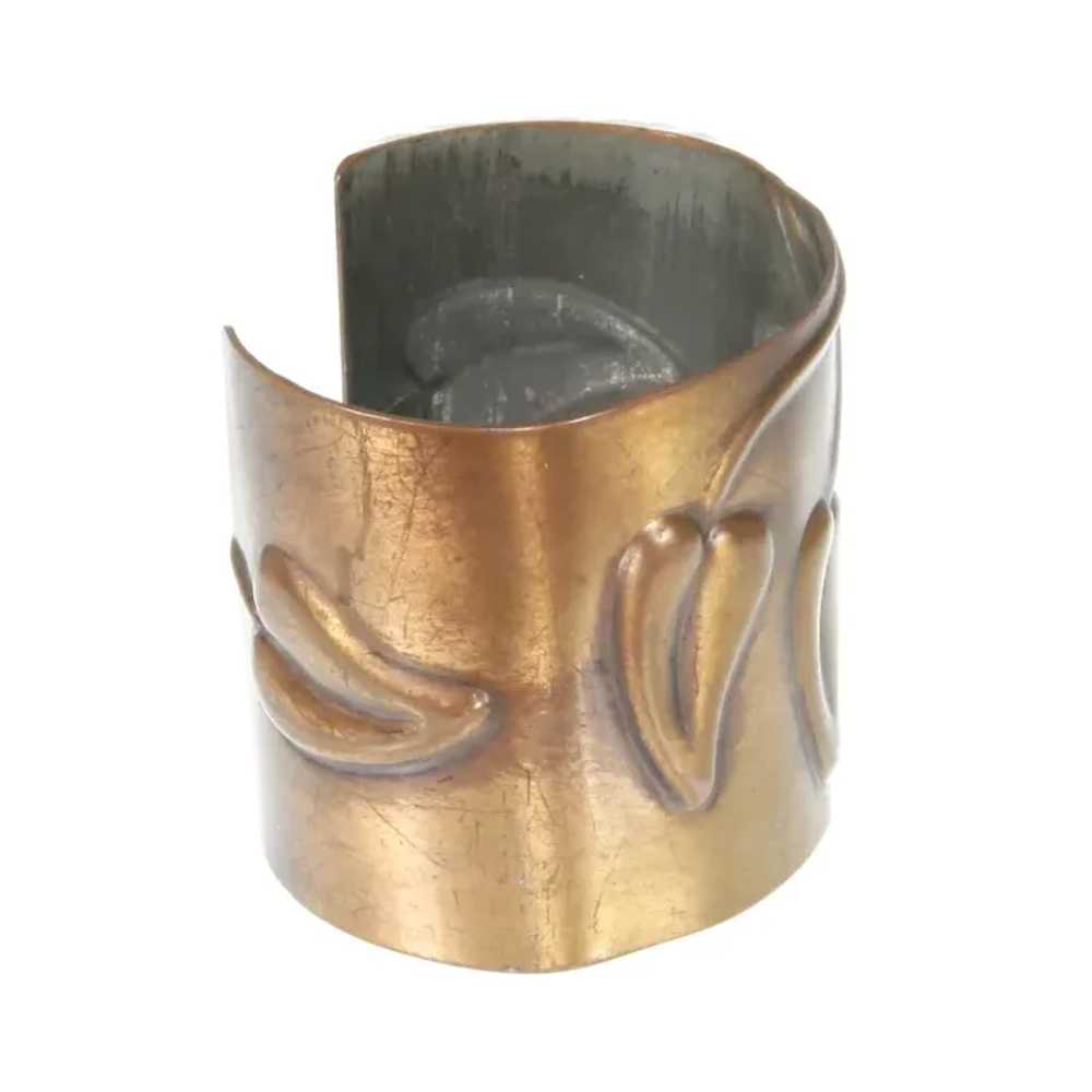 Rebajes Early Copper Cuff Bracelet – Modernist Re… - image 2