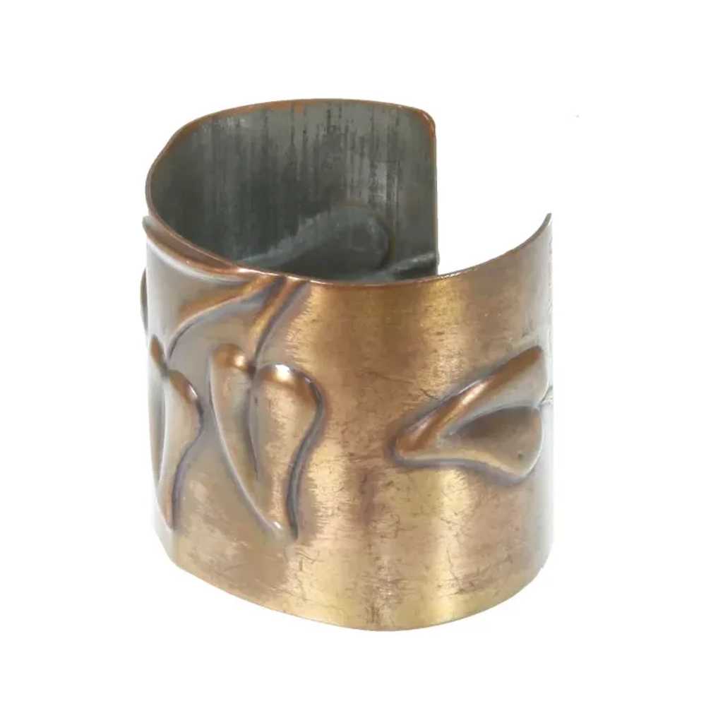 Rebajes Early Copper Cuff Bracelet – Modernist Re… - image 3