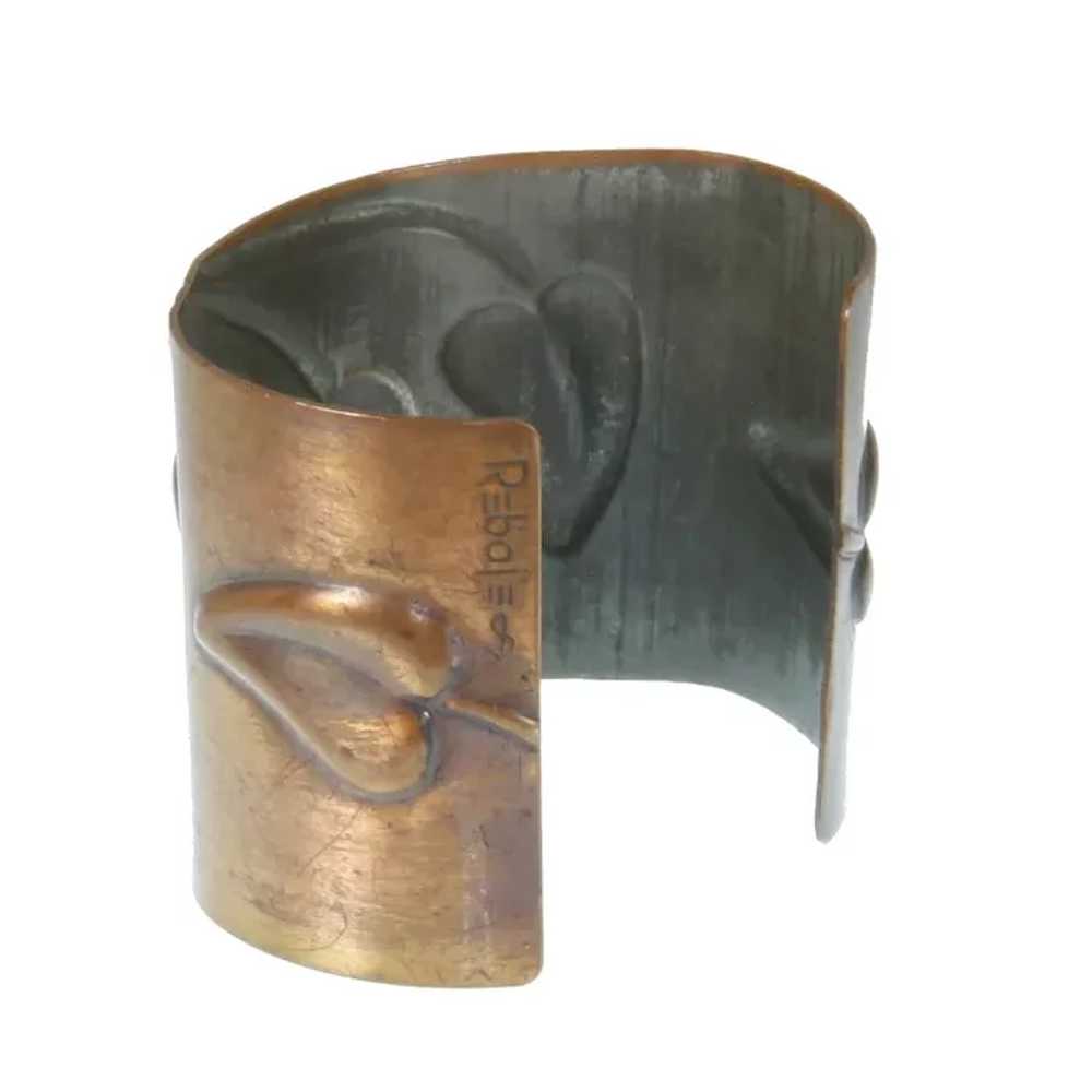 Rebajes Early Copper Cuff Bracelet – Modernist Re… - image 4