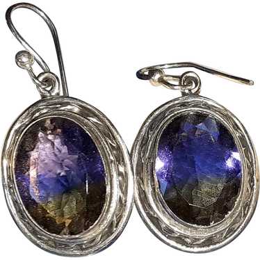 Ametrine and Sterling Silver Earrings - image 1
