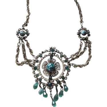 Fabulous Art Nouveau Swag Necklace