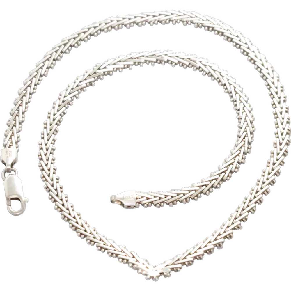 Sterling Silver Chain Necklace - image 1