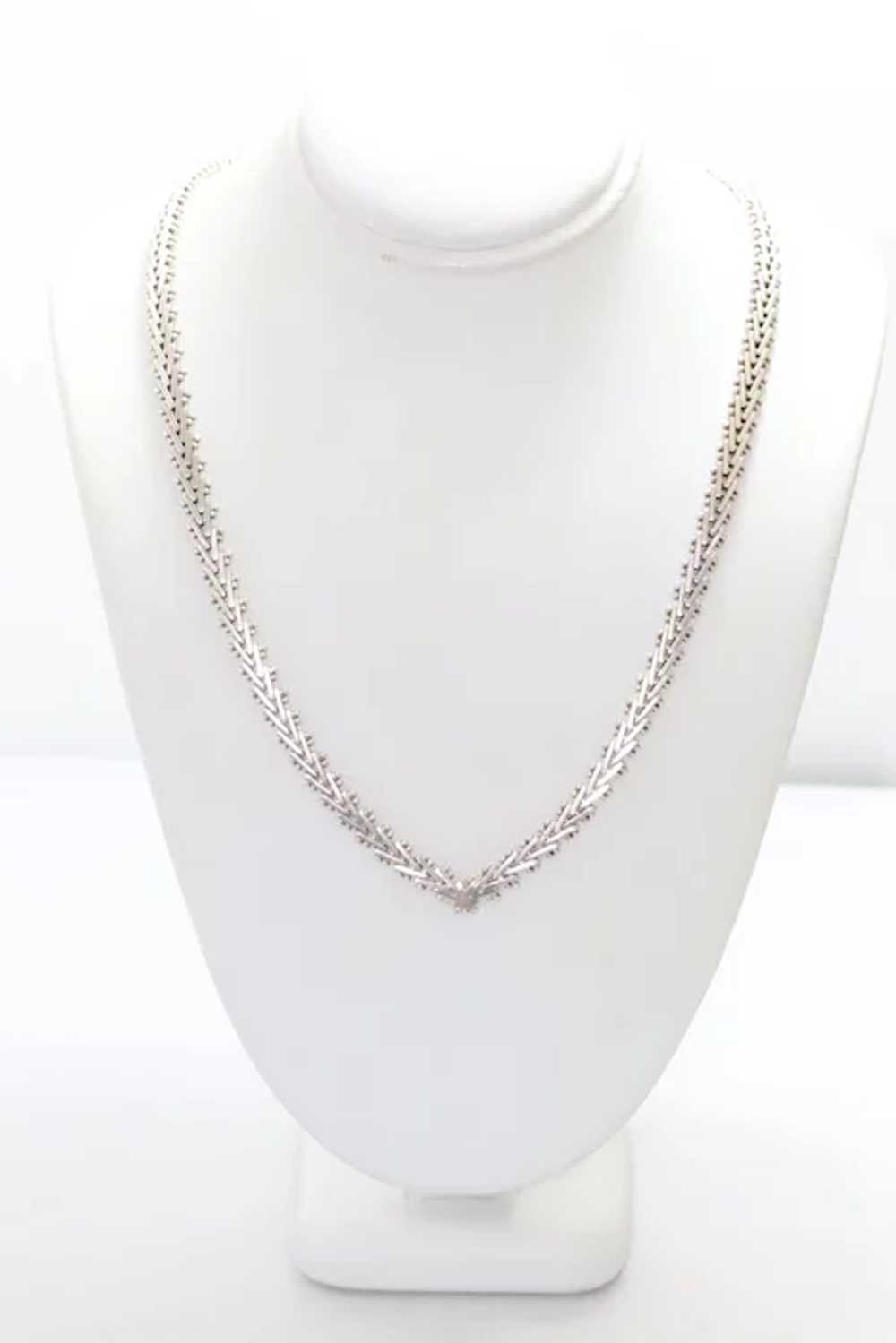 Sterling Silver Chain Necklace - image 2