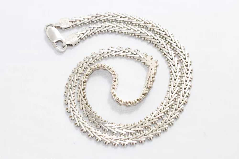 Sterling Silver Chain Necklace - image 3