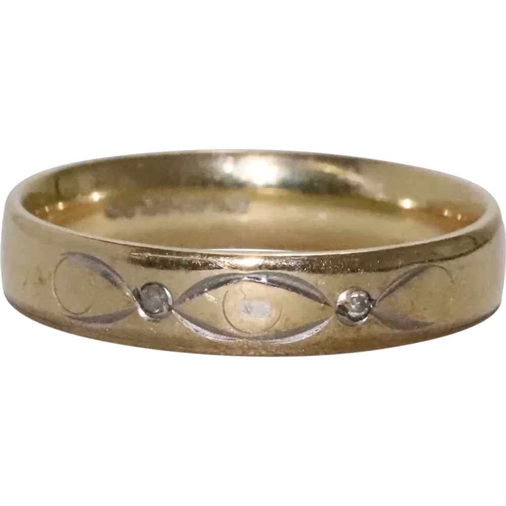 10 KT Yellow Gold Ring - image 1
