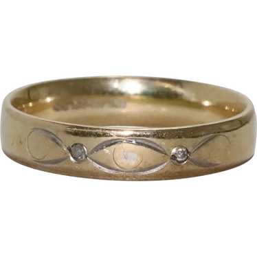 10 KT Yellow Gold Ring - image 1