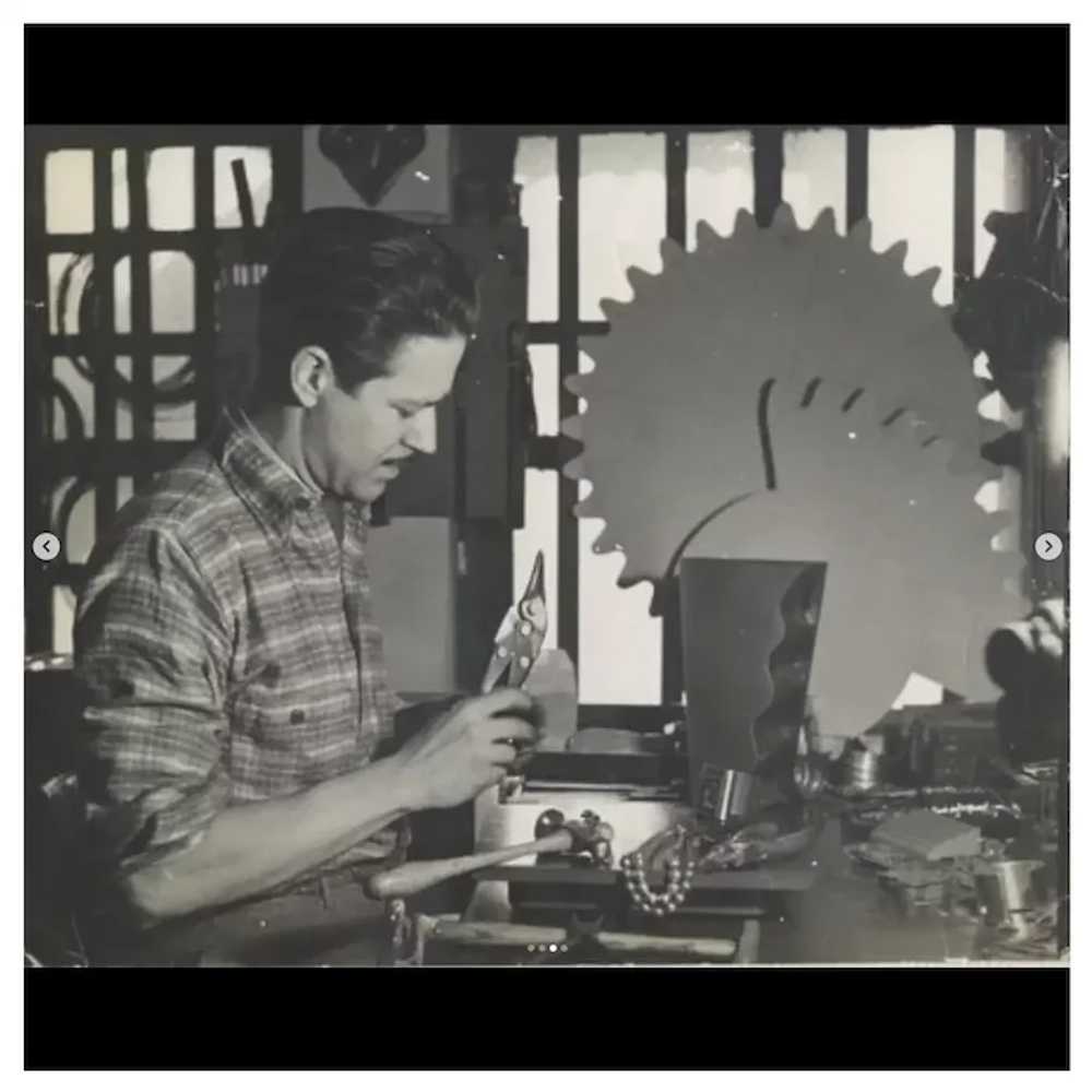 HUGE 1950s Francisco Rebajes NYC Handmade Copper … - image 11
