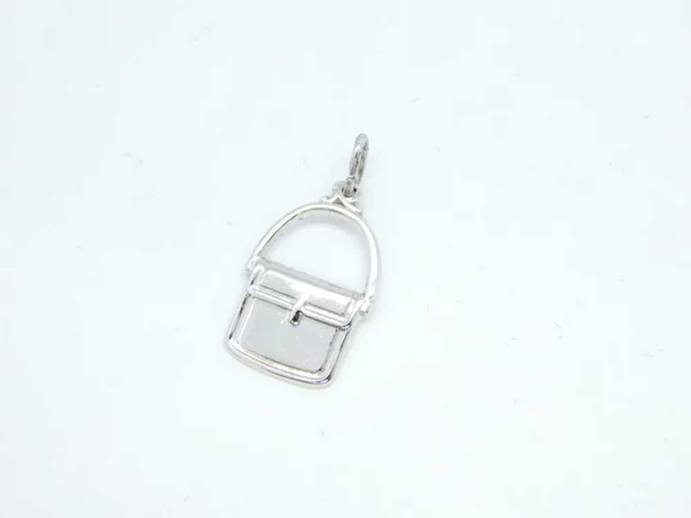 Purse Charm Sterling Silver - image 2