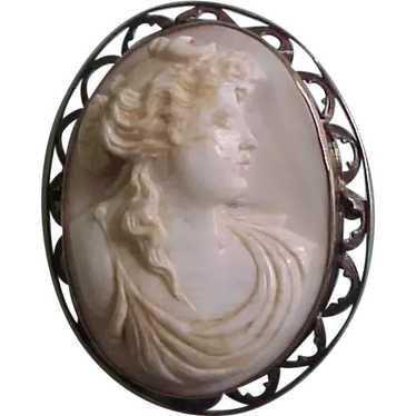 14K High Relief Shell Cameo