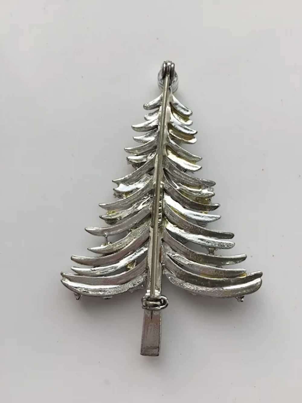 Sparkling Signed DODDS Rhinestone Christmas Tree … - image 2
