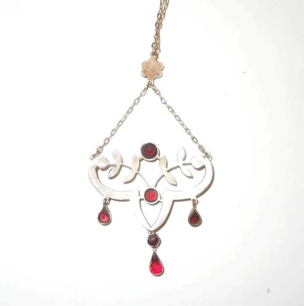 Victorian Bohemian Garnet Necklace c. 1880's - image 6