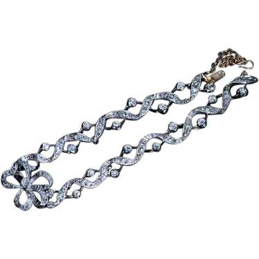 Belle Époque Antique French Diamond Bracelet