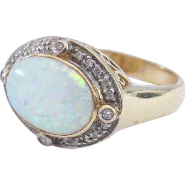 14K Gold Opal ring - image 1