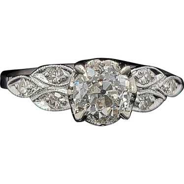 Art Deco .60ct. Diamond Antique Engagement - Fashi