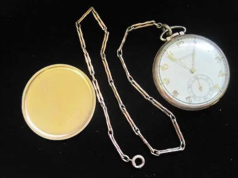 Lot #915 Bulova 15 Jewels Pocket Watch w/Watch Fob - image 9