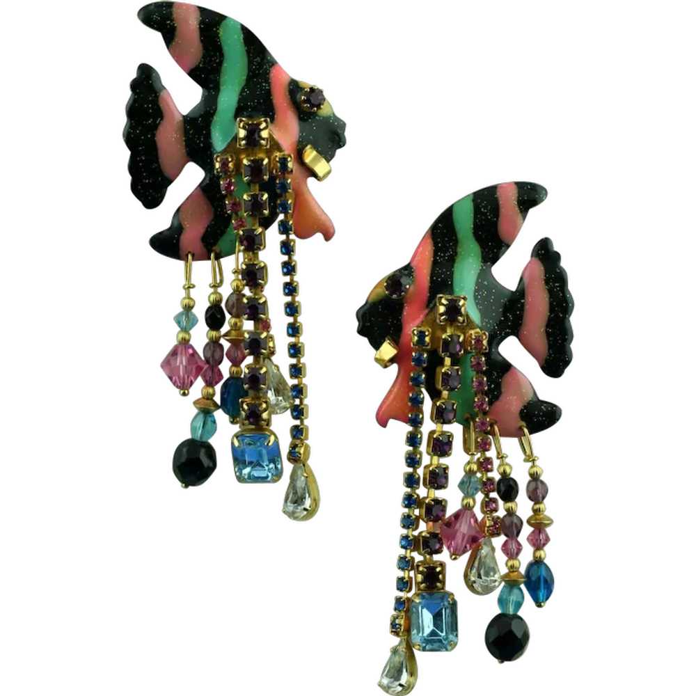 Lunch at the Ritz "Angel Glitz" Earrings - image 1