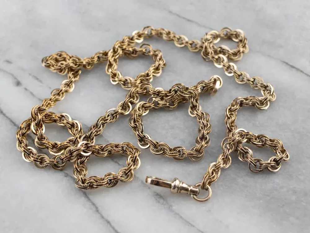 Antique Specialty Chain Necklace - image 4