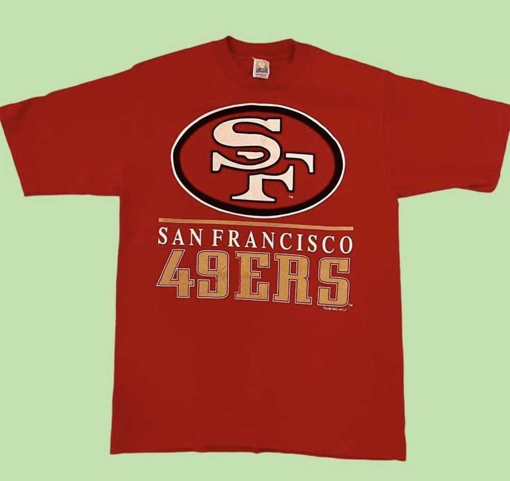 San Francisco 49ers Vintage 1993 49ers Graphic T-… - image 1